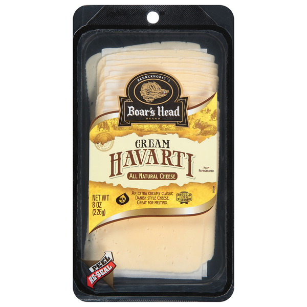 Specialty Cheeses Boar's Head Cream Havarti Cheese hero