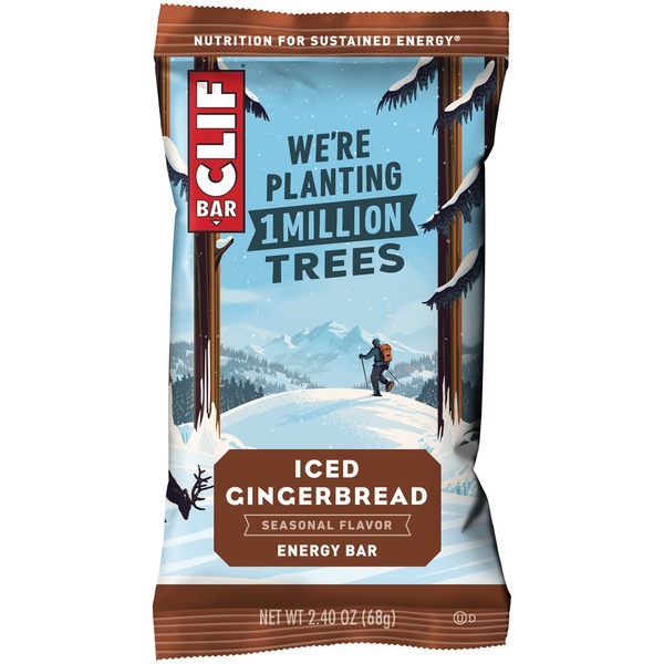 Energy & Granola Bars CLIF BAR Energy Bar, Iced Gingerbread, Seasonal Flavor hero