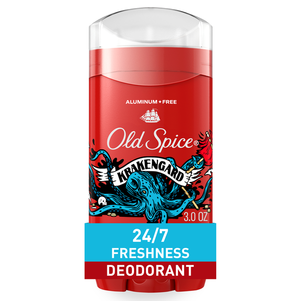 Old Spice Aluminum Free Deodorant for Men, Krakengard hero