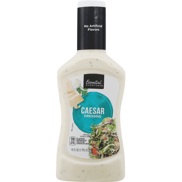 Salad Dressing & Toppings Essential Everyday Dressing, Caesar hero