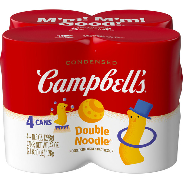 Soup, Broth & Bouillon Campbell's Double Noodle® Soup hero