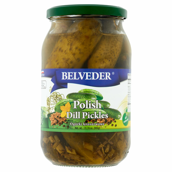 Chips & Pretzels Belvedere Polish Dill Pickles hero