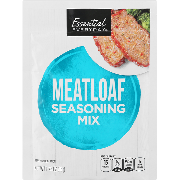 Marinades & Meat Preparation Essential Everyday Seasoning Mix, Meatloaf hero