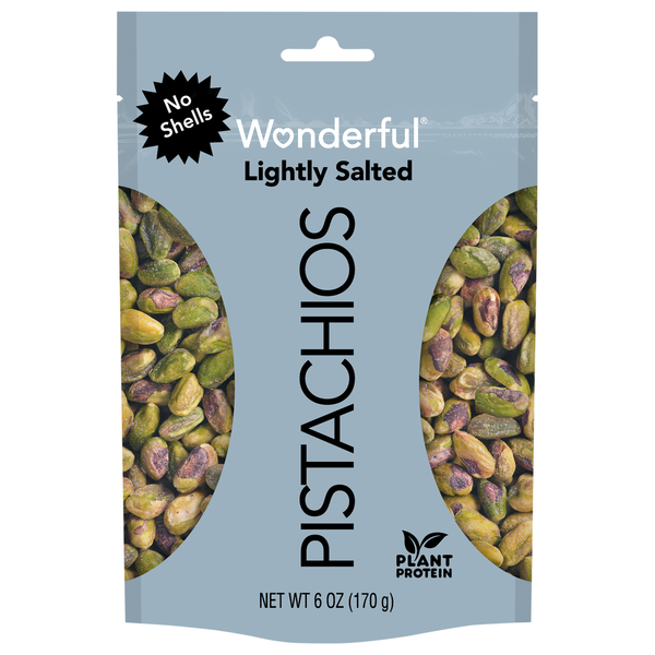 Nuts, Seeds & Dried Fruit Wonderful No Shells, Roasted and Lightly Salted hero