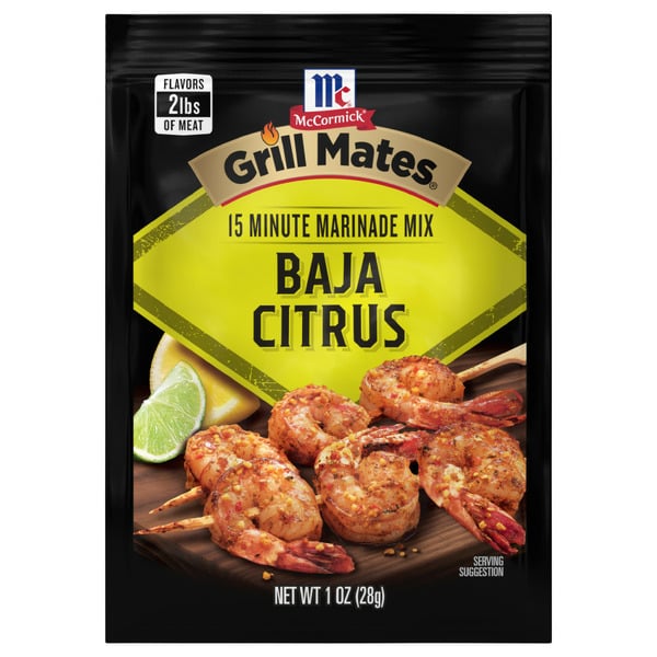 Marinades & Meat Preparation McCormick® Baja Citrus Marinade Mix hero