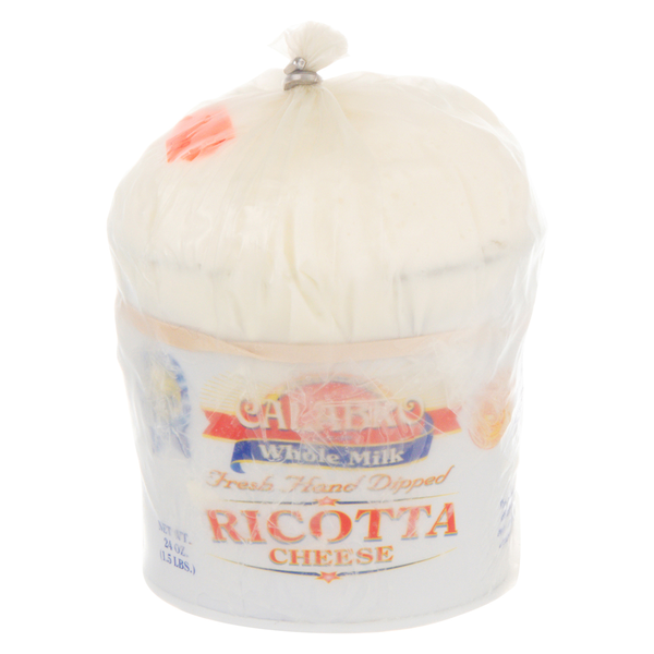 Packaged Cheese Calabro Cheese Cheese, Ricotta, Whole Milk hero