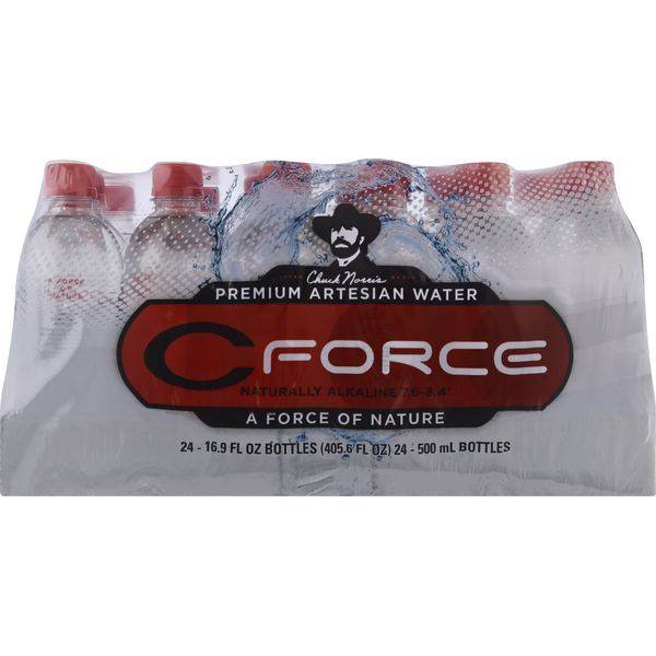 Water, Seltzer & Sparkling Water CForce Artesian Water, Premium hero