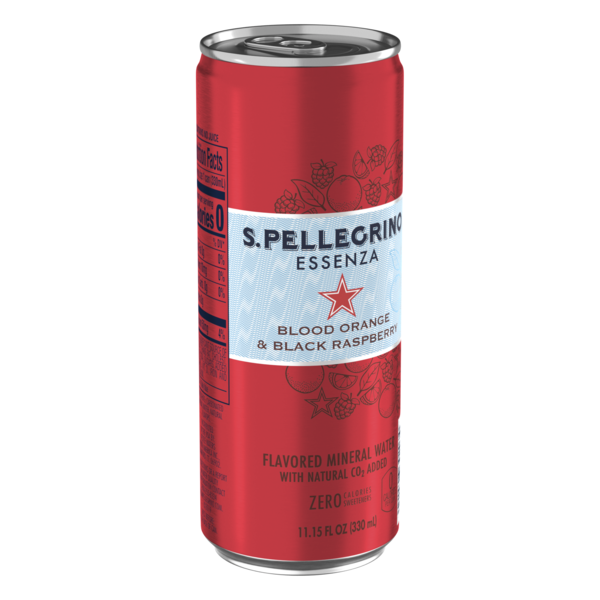 San Pellegrino Essenza Blood Orange & Black Raspberry Flavored Mineral Water hero