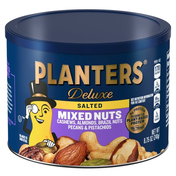 Nuts, Seeds & Dried Fruit Planters Deluxe Mixed Nuts hero