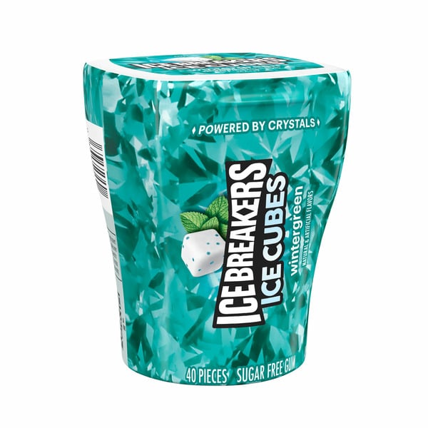 Candy, Chocolate & Gum Ice Breakers Wintergreen Sugar Free Chewing Gum hero