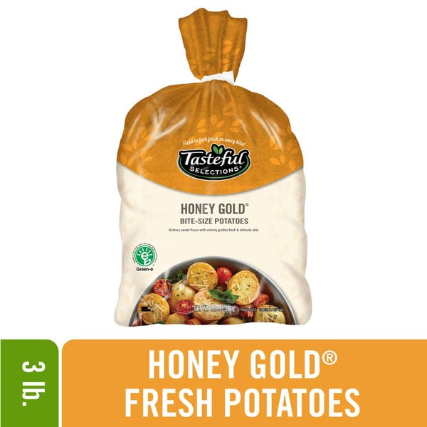 Fresh Vegetables Tasteful Selections Honey Gold 2-Bite Baby Potatoes hero