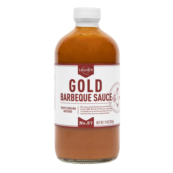 Marinades & Meat Preparation Lillie's Q Gold Barbeque Sauce hero