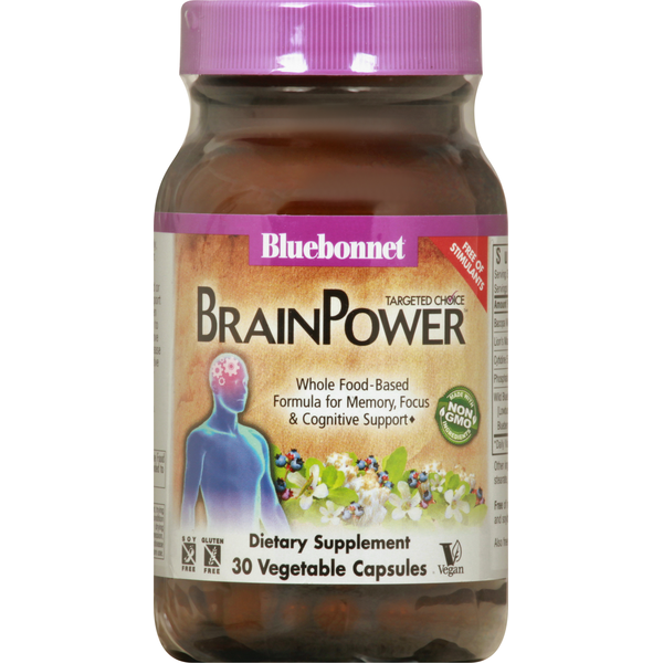 Dietary Supplements Bluebonnet BrainPower, Capsules hero