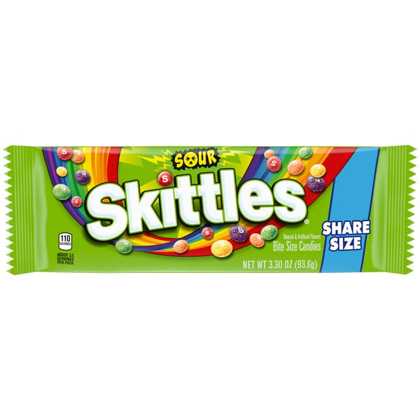 Candy & Chocolate Skittles Sour Candy Share Size hero