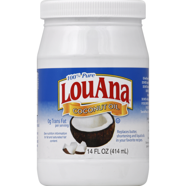 Oils & Vinegars LouAna Coconut Oil, 100% Pure hero