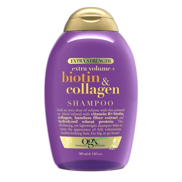 Hair Care OGX Extra Strength Biotin & Collagen Shampoo hero