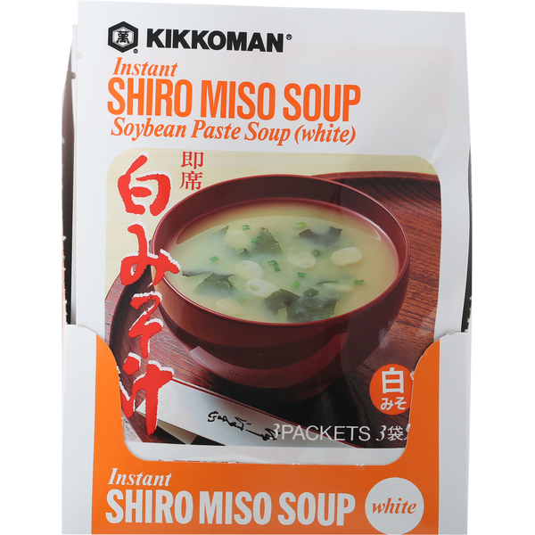 Asian Foods Kikkoman Soup, Shiro Miso, Instant hero