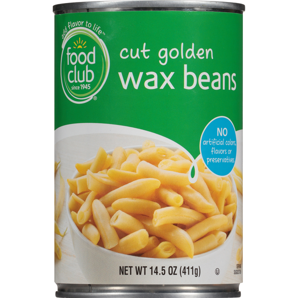 Packaged Vegetables & Fruits Food Club Cut Golden Wax Beans hero