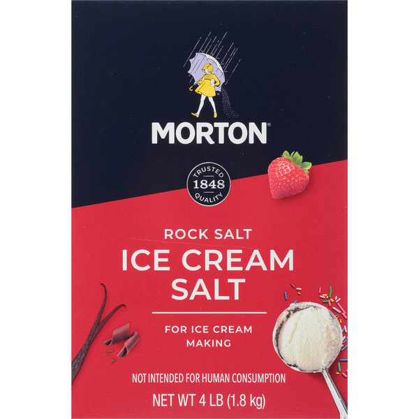 Spices & Seasonings Morton Ice Cream Salt hero