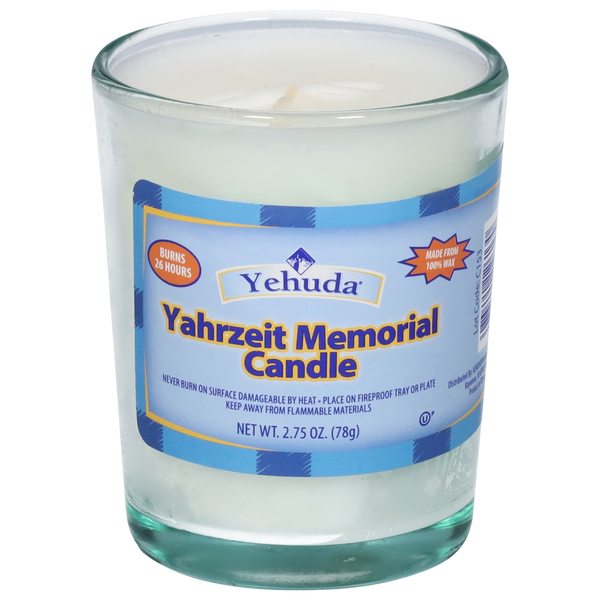 Air Fresheners & Candles Yehuda Candle, Yahrzeit Memorial hero