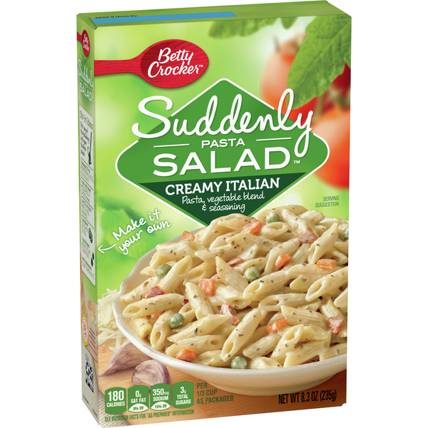 Instant Foods Betty Crocker Suddenly Salad Creamy Italian Pasta Salad Mix hero