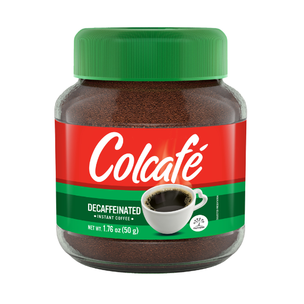 Coffee Grounds and Whole Beans Colcafé Instant Coffee Decaf hero