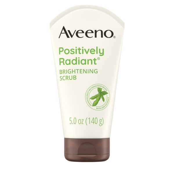 Facial Care Aveeno Positively Radiant Brightening & Exfoliating Face Scrub hero