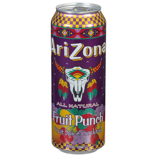 Juice & Nectars AriZona Fruit Juice Cocktail, Fruit Punch hero