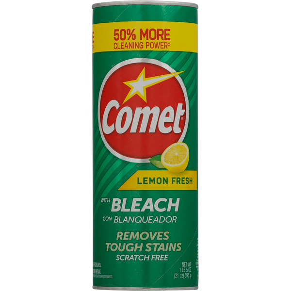 Cleaning Products Comet Powder Cleanser, Lemon Fresh, with Bleach hero