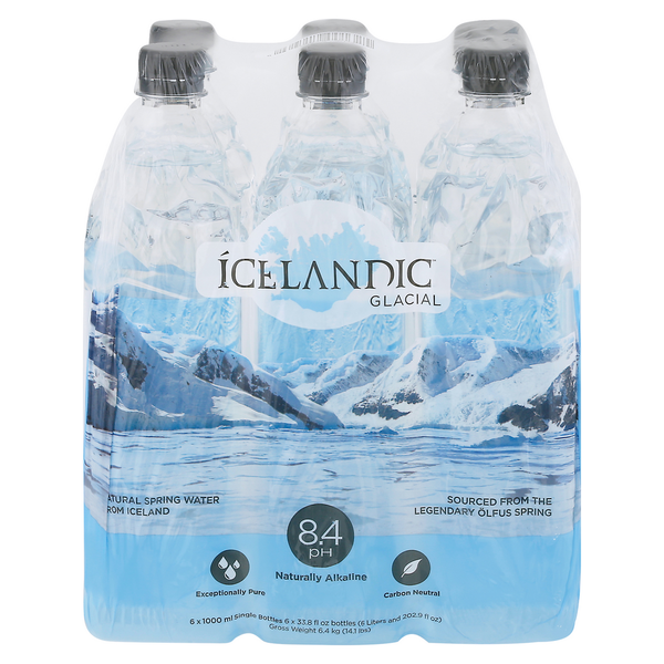 Water, Seltzer & Sparkling Water Icelandic Glacial Spring Water, Natural hero