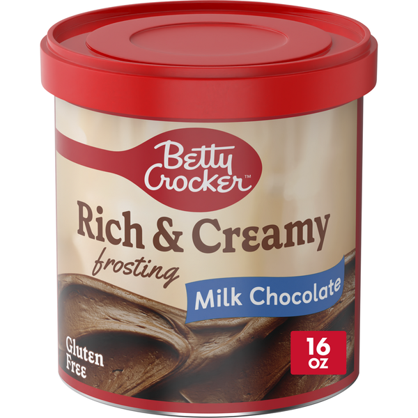 Pantry Betty Crocker Gluten Free Milk Chocolate Frosting hero