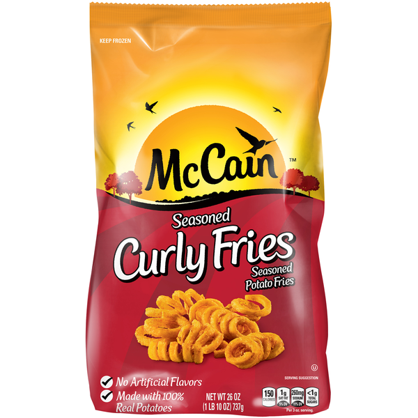 Frozen Appetizers & Sides Mccain Frozen fries and potatoes hero