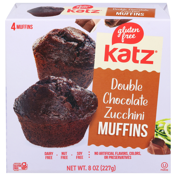 Katz Muffins, Double Chocolate Zucchini hero