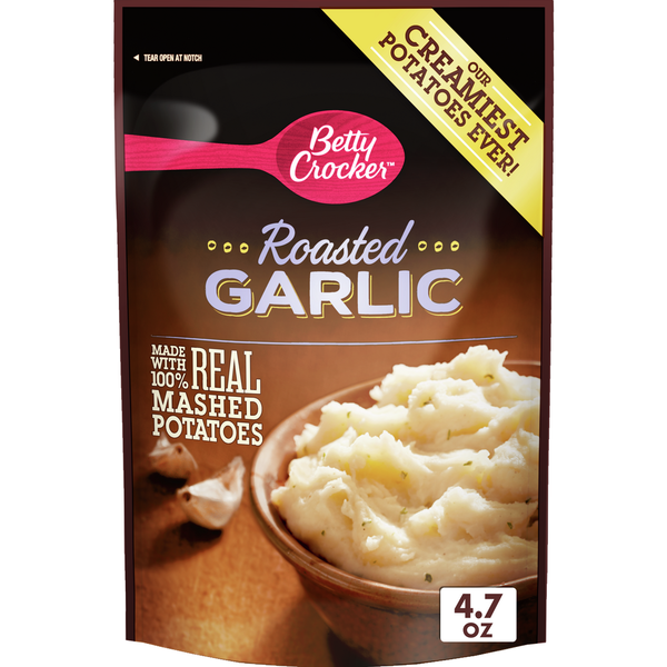 Instant Foods Betty Crocker Savory Roasted Garlic Potatoes hero