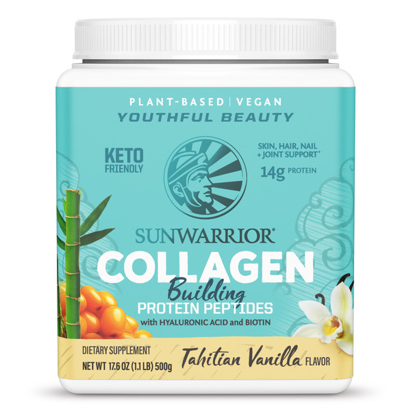 Vitamins & Supplements Sunwarrior Collagen Building Protein Peptides Tahitian Vanilla hero