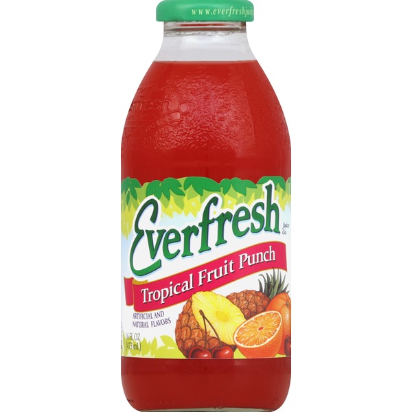 Juice & Nectars Everfresh Juice Co. Fruit Punch, Tropical hero