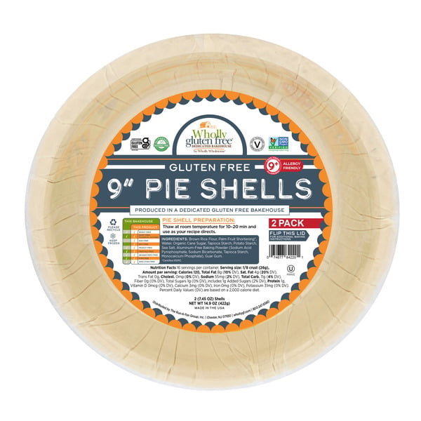 Frozen Breads & Doughs Wholly 9" Pie Shells, Gluten Free hero