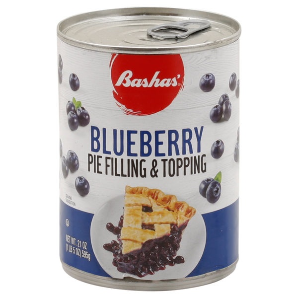 Bashas' Pie Filling & Topping, Blueberry hero