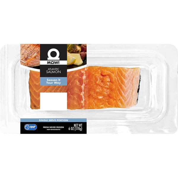 Packaged Seafood Mowi Atlantic Salmon hero