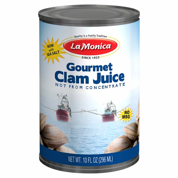 Juice & Nectars LaMonica Fine Foods La Mon Gourmet Clam Juice hero