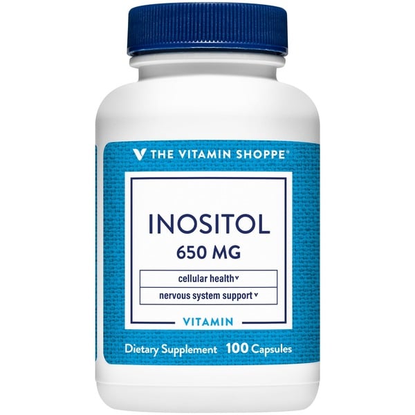 Other Supplements The Vitamin Shoppe Inositol - 650 MG (100 Capsules) hero