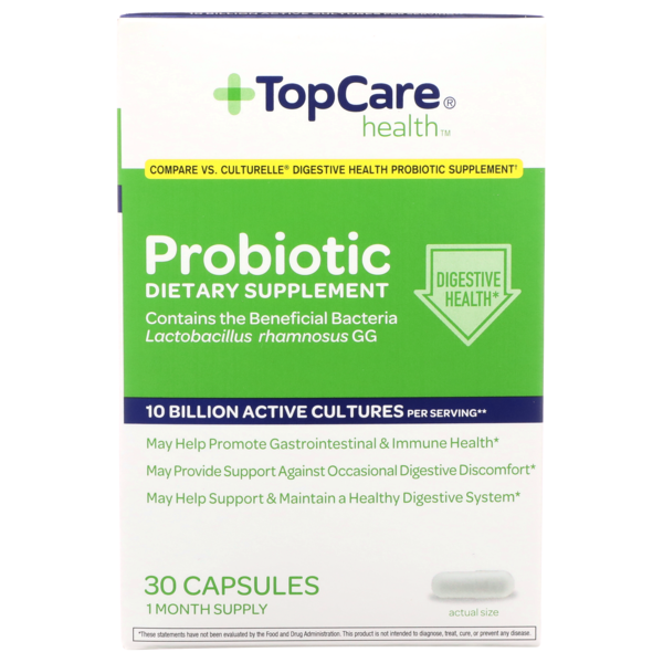 Digestion TopCare Probiotic Dietary Supplement hero