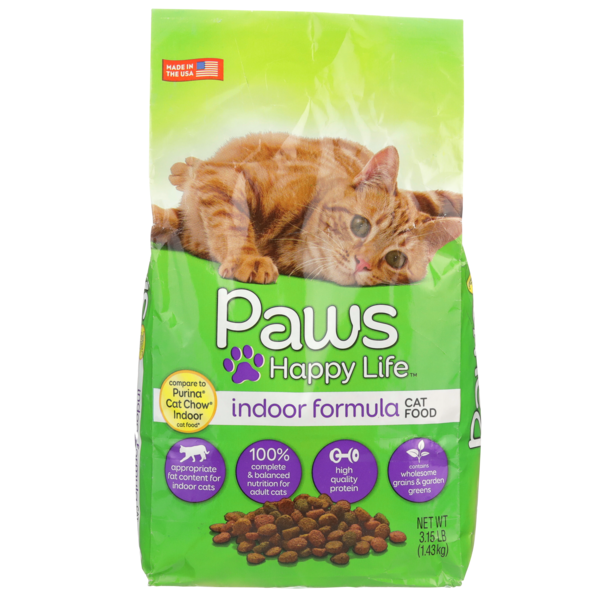 Cat Food & Care Paws Happy Life Indoor Formula Cat Food hero