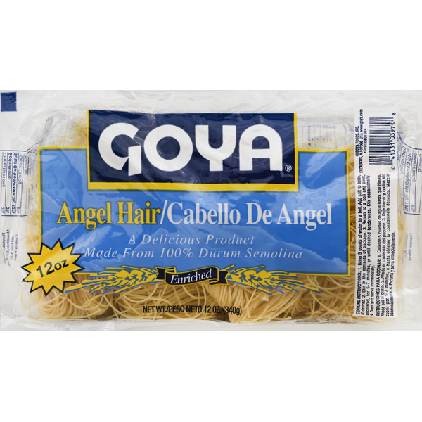 Dry Pasta Goya Angel Hair Enriched Macaroni Product hero