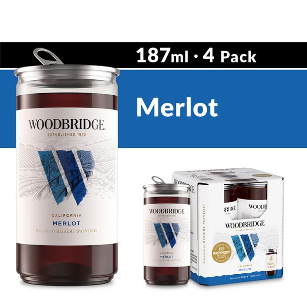 Red Wine Woodbridge Merlot Red Wine Mini Cans hero