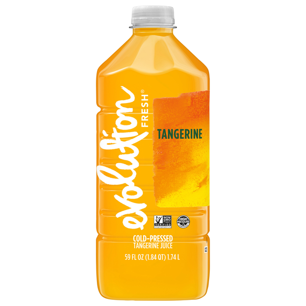 Refrigerated Evolution Fresh Cold-Pressed Tangerine Juice  — Excellent Source of Vitamin C hero