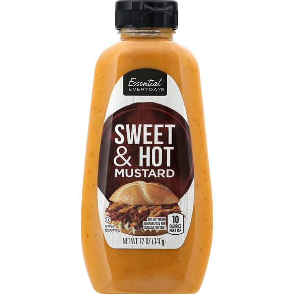 Condiments Essential Everyday Mustard, Sweet & Hot hero