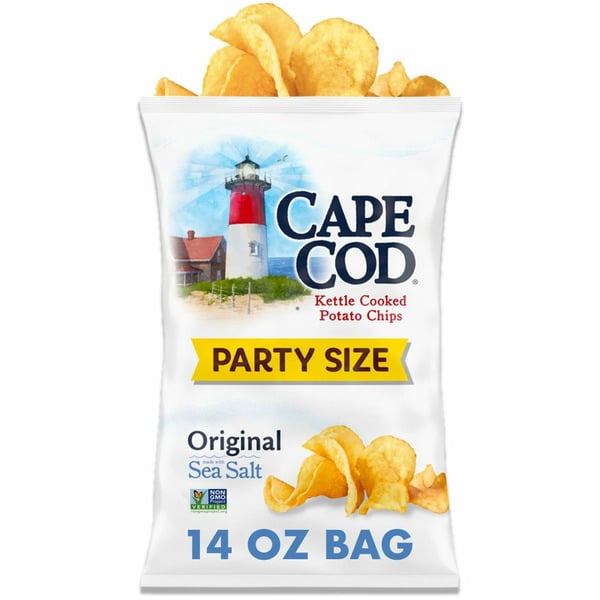 Chips & Pretzels Cape Cod Original Kettle Cooked Potato Chips hero