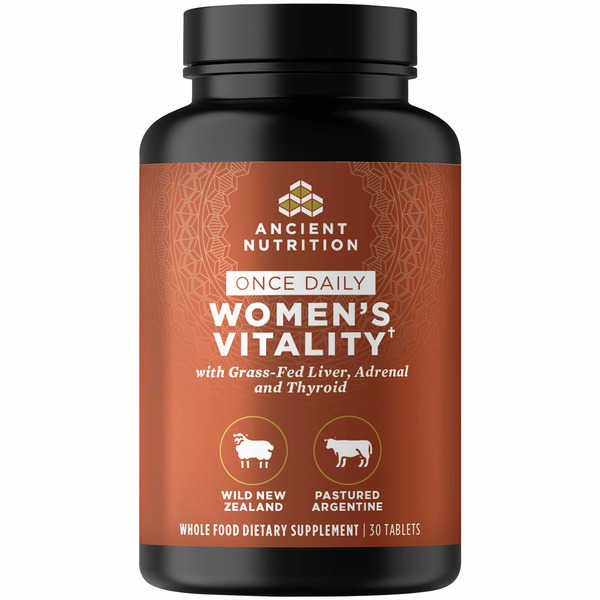 Ancient Nutrition Women's Vitality, Once Daily, Tablets hero