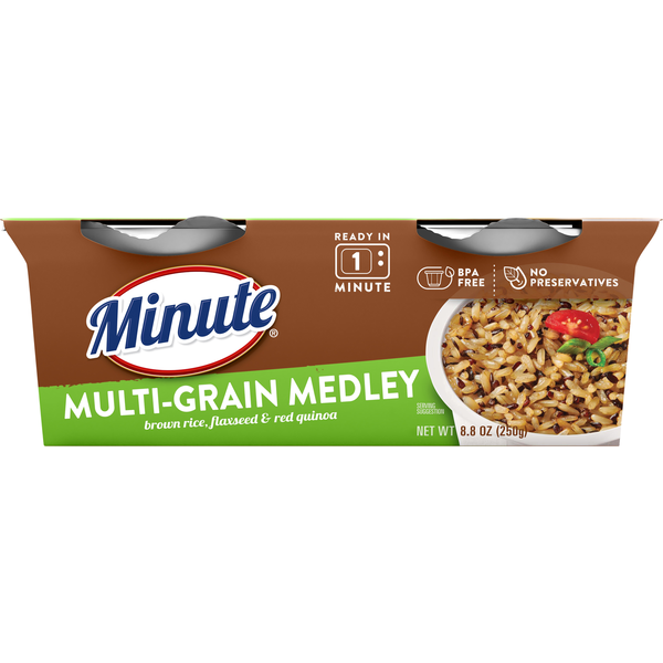 Instant Foods Minute Rice Multi-Grain Medley hero